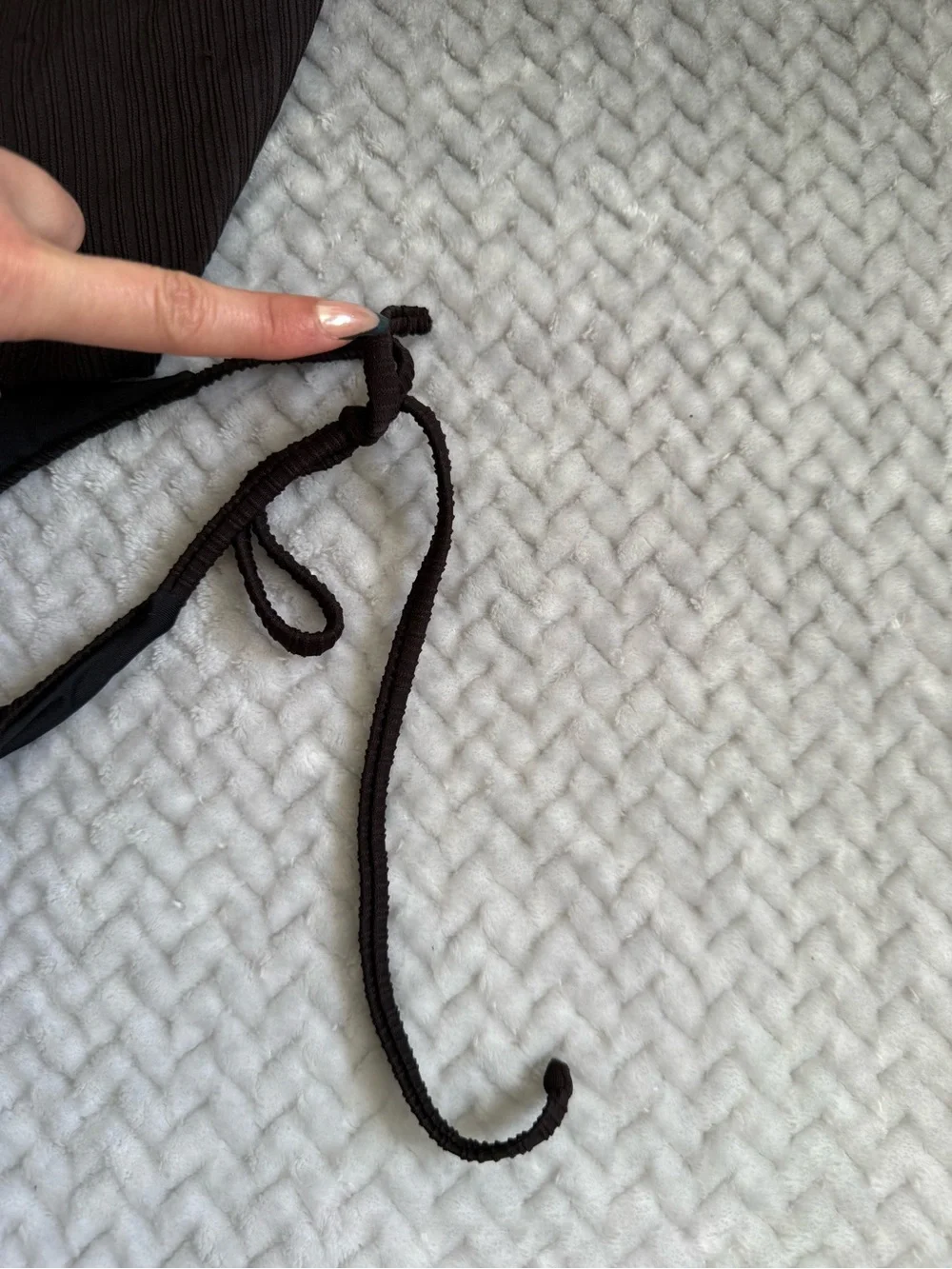 Frankie’s bikinis ribbed tankini